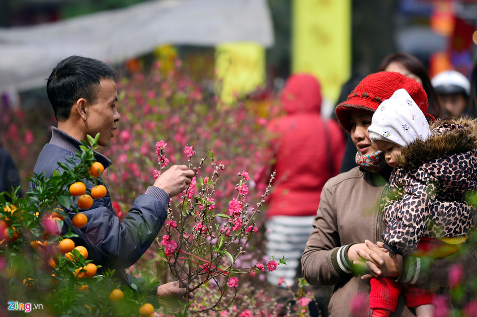 Người Hà Nội tấp nập đi sắm Tết sớm